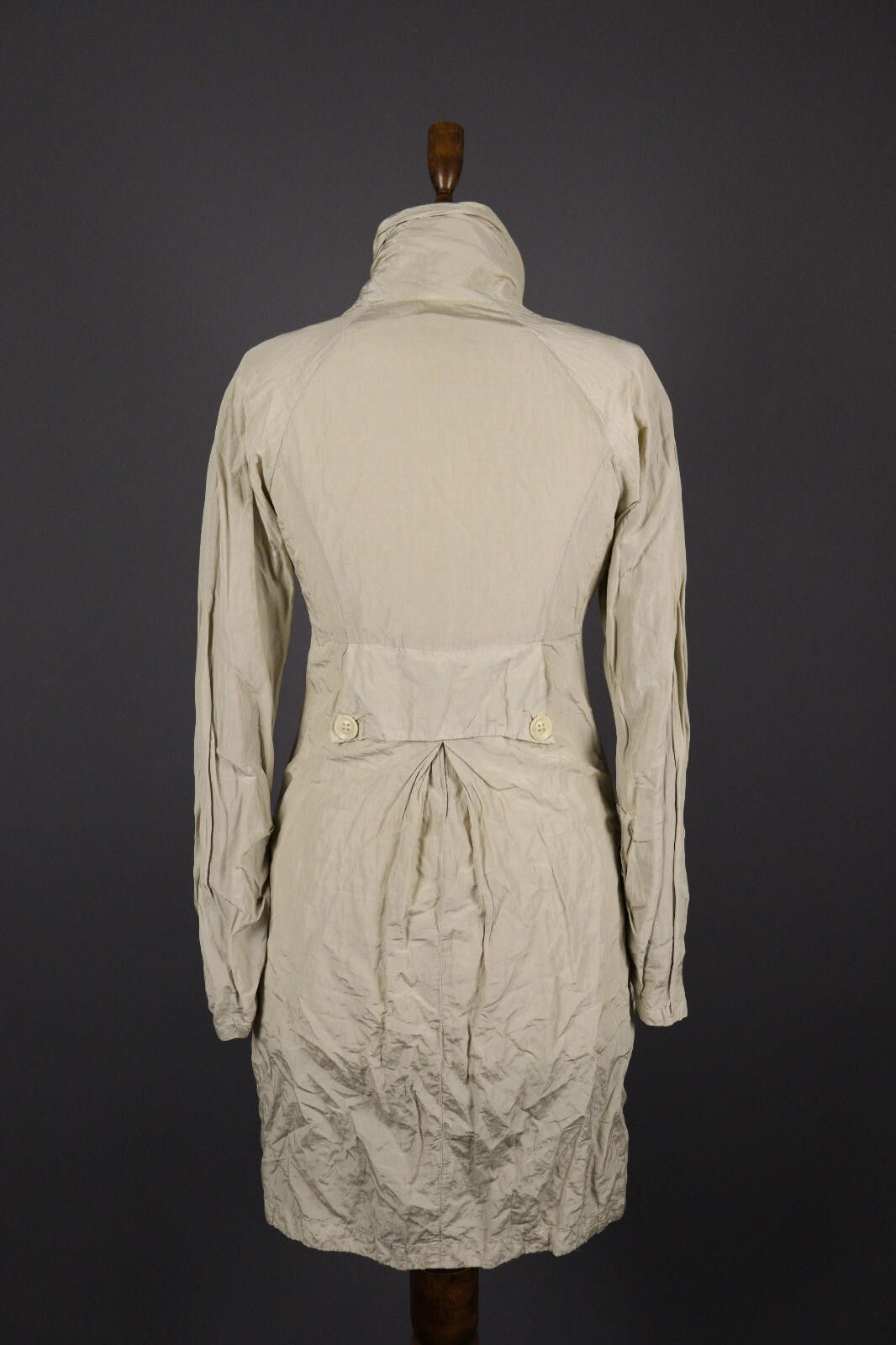 Transit Transit Par Such TR-900 Beige Metal Coat Jacket Size 1 Size M / US 6-8 / IT 42-44 - 5 Thumbnail