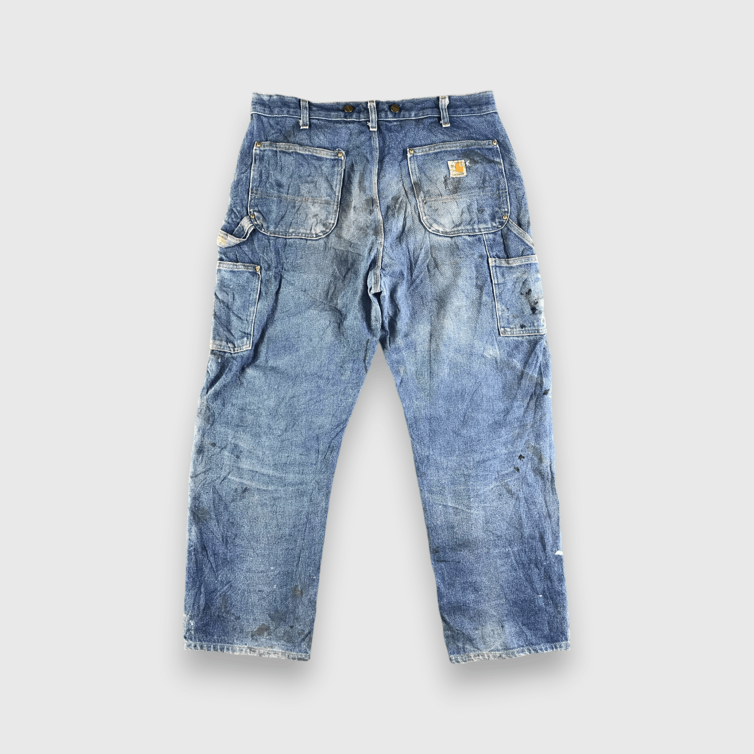 Carhartt Vintage Blue Wash Carhartt Jeans-J3912 Size US 37 - 2 Thumbnail