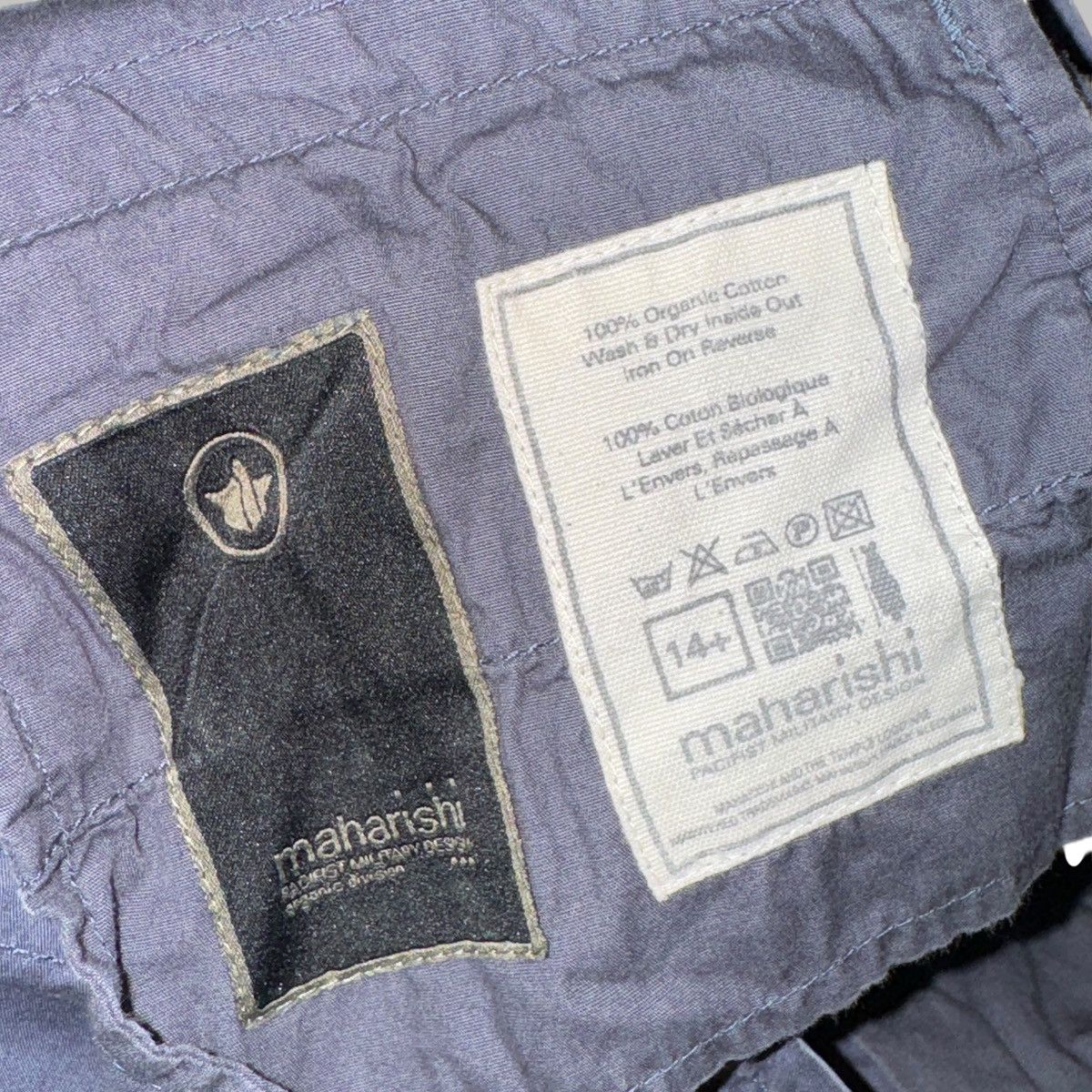 Maharishi MAHARISHI EMBROIDERED DRAGON NAVY SHORTS SIZE S Size US 30 / EU 46 - 5 Thumbnail