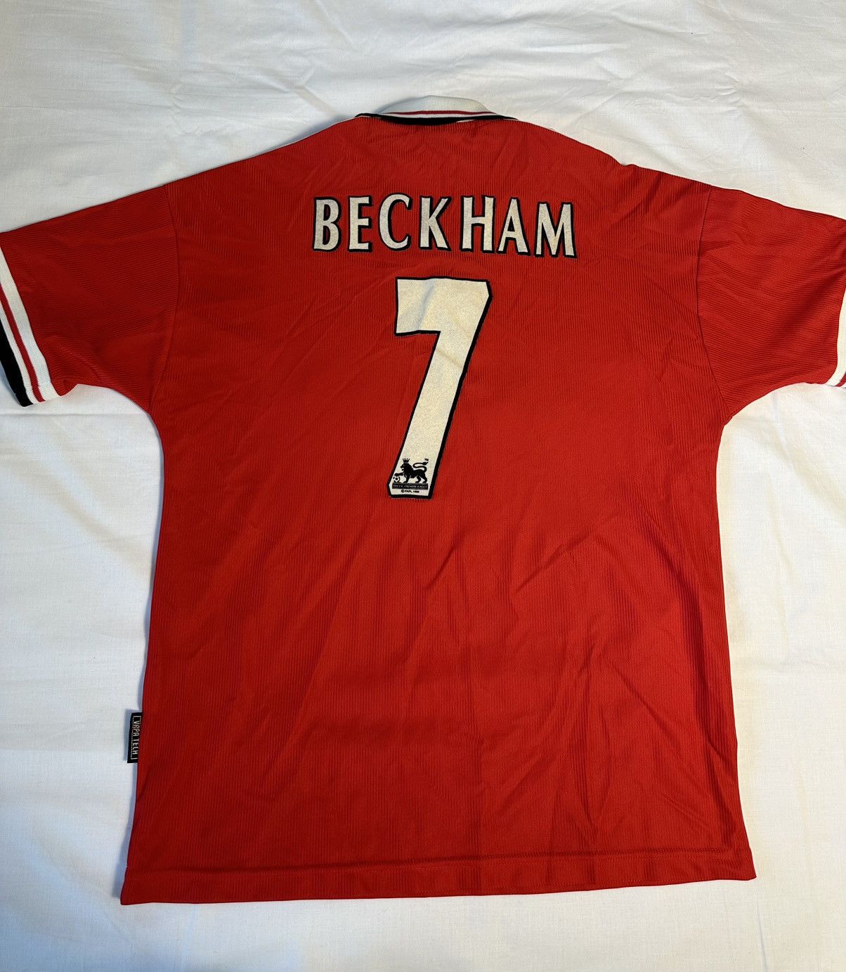 Umbro VERY RARE Beckham Vintage Manchester United jersey 1998 home Size US M / EU 48-50 / 2 - 2 Thumbnail