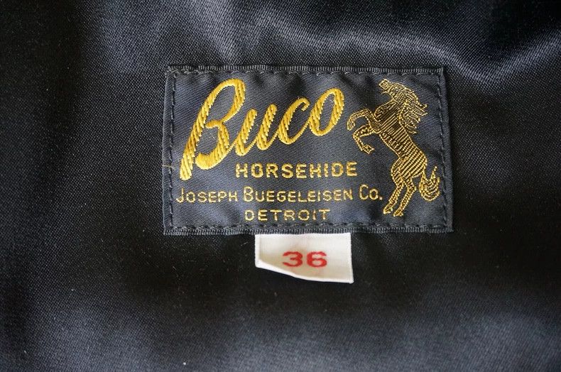The Real McCoy's The Real McCoy's Buco J-100 Horse Leather Tea Core Leather Size US S / EU 44-46 / 1 - 3 Thumbnail
