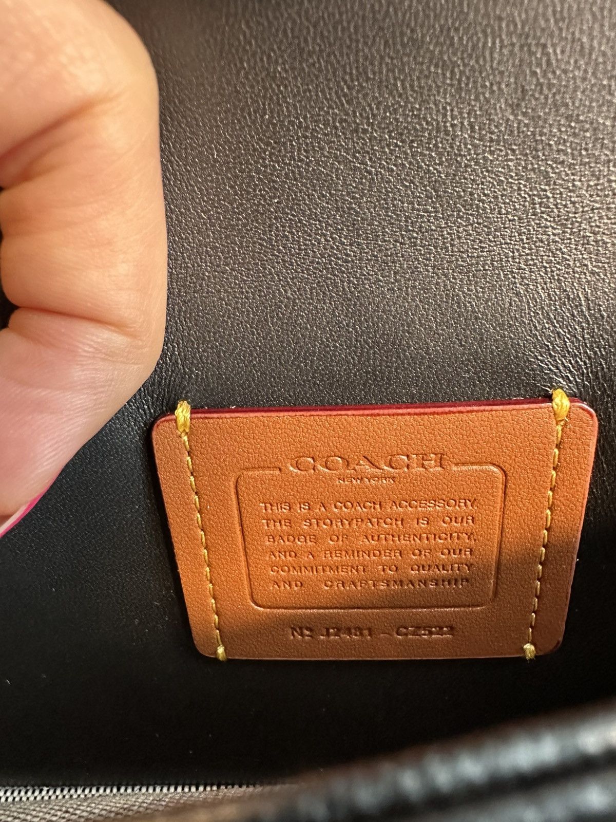 Coach Coach Tabby Crossbody Wristlet with Pillow Quilting Size ONE SIZE - 6 Thumbnail