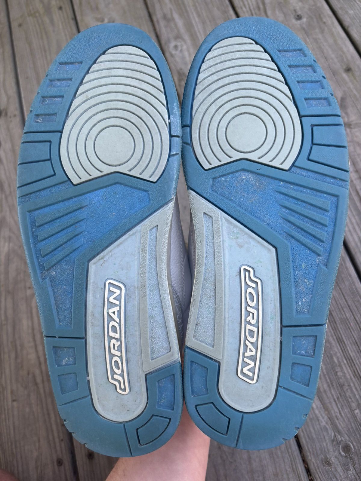 Jordan Brand 2007 Jordan 3 Harbor Blue Size US 11.5 / EU 44-45 - 6 Thumbnail