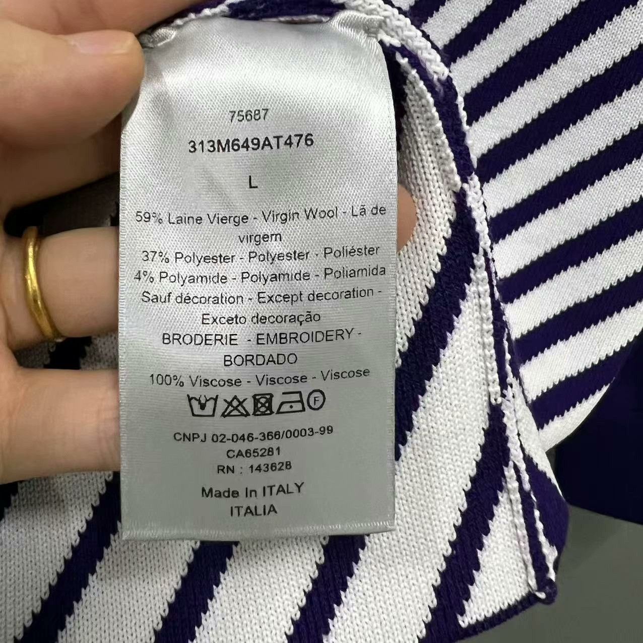Dior Dior Logo Print Coat Size US L / EU 52-54 / 3 - 3 Thumbnail
