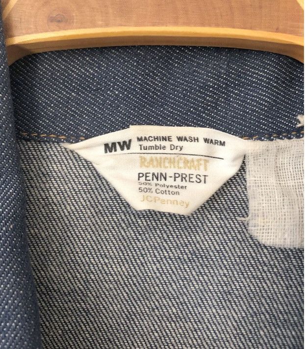 b*h様 60s vintage RANCH CRAFT J.C. Penny's Denim Ranch Craft | UNION FADE VINTAGE STORE