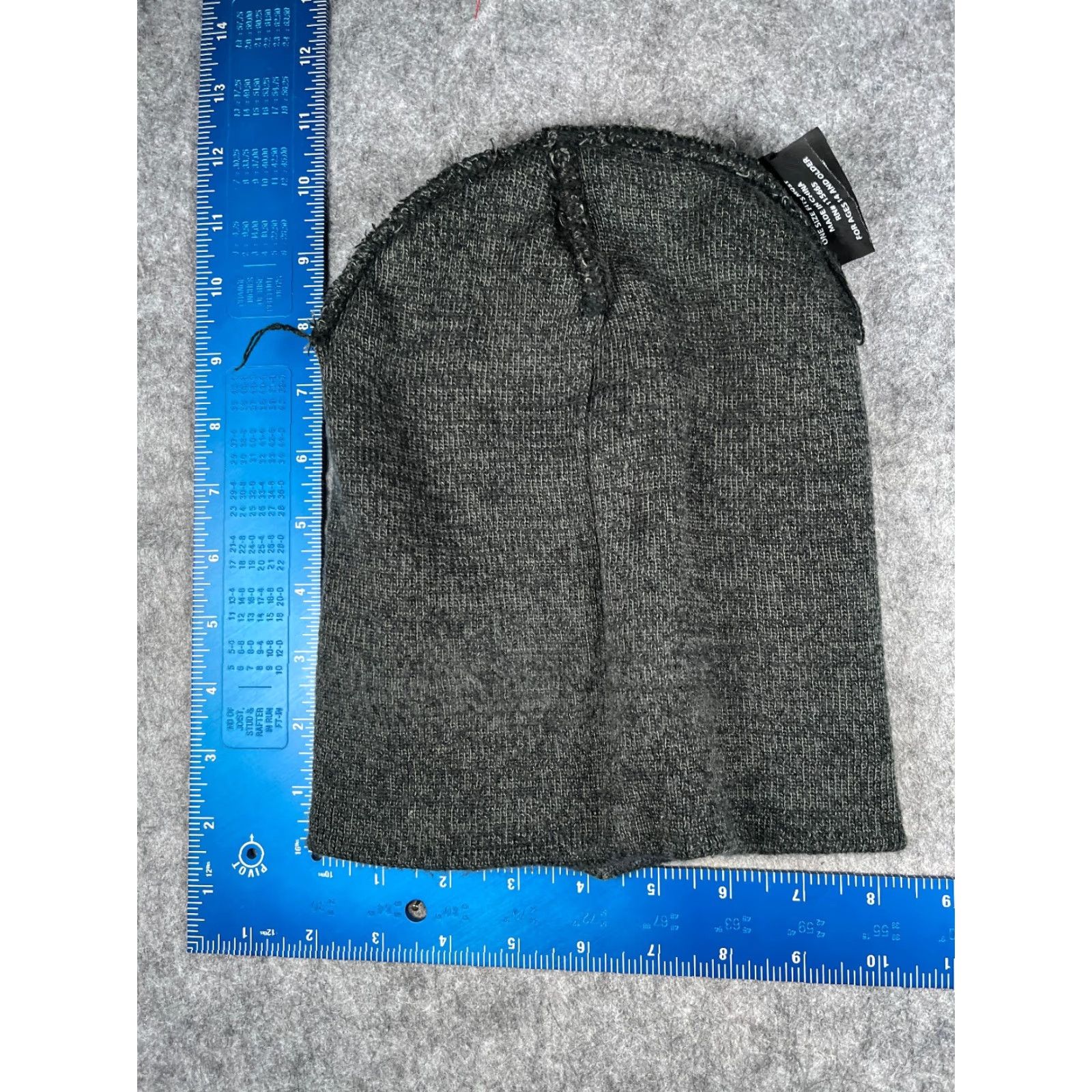 Star Wars Sith Eternal Crest Star Wars Beanie Toque Adult One Size Gray Knit 100% Arylic Star Wars Beanie Hat Men One Size Gray Knit Size ONE SIZE - 6 Thumbnail