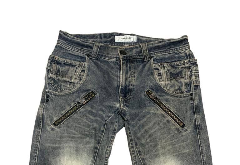 If Six Was Nine Vintage Urban Craft Double Waisted Jeans Size US 30 / EU 46 - 2 Thumbnail