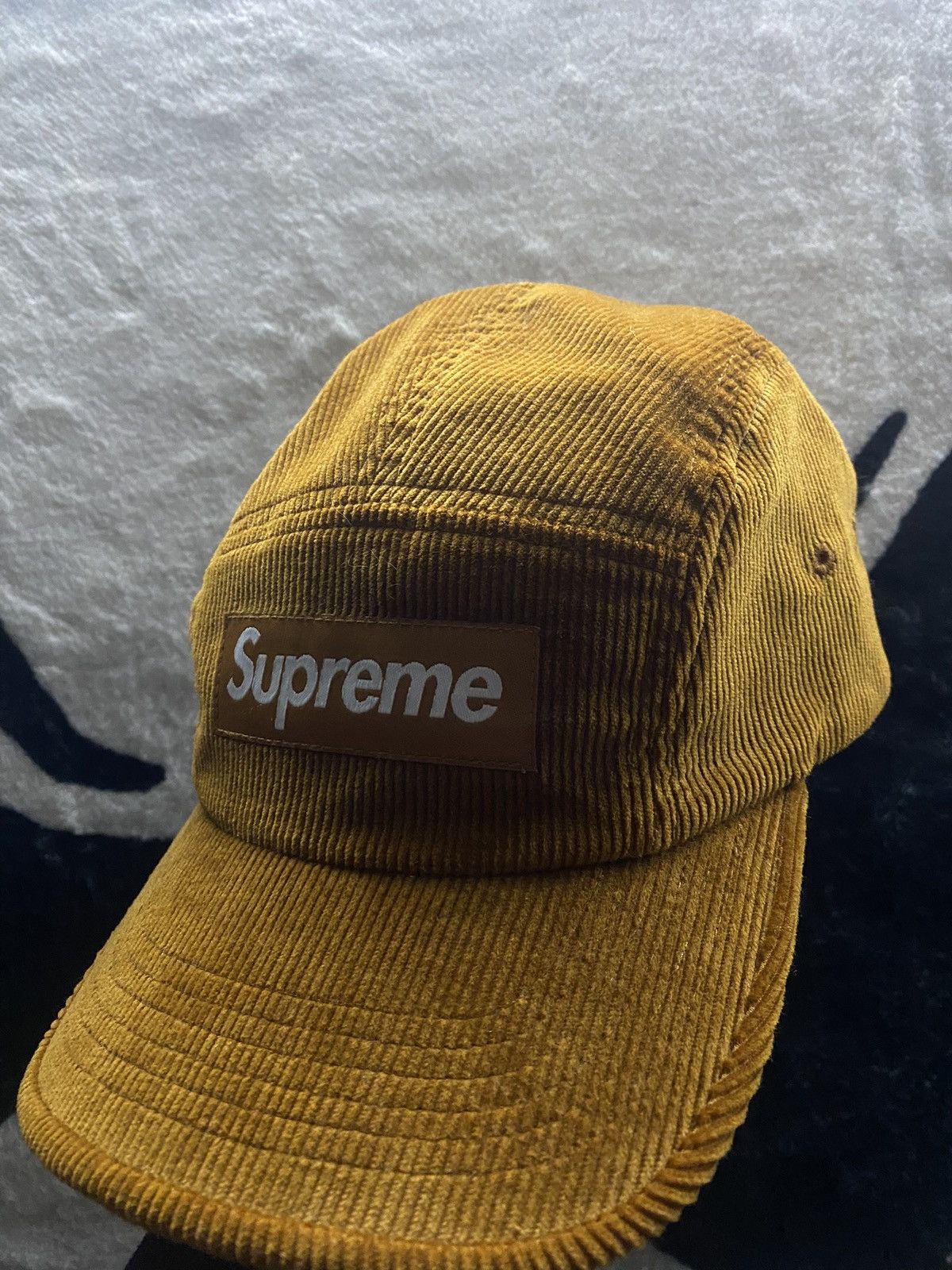 image of Supreme Corduroy Hat in Brown, Men's