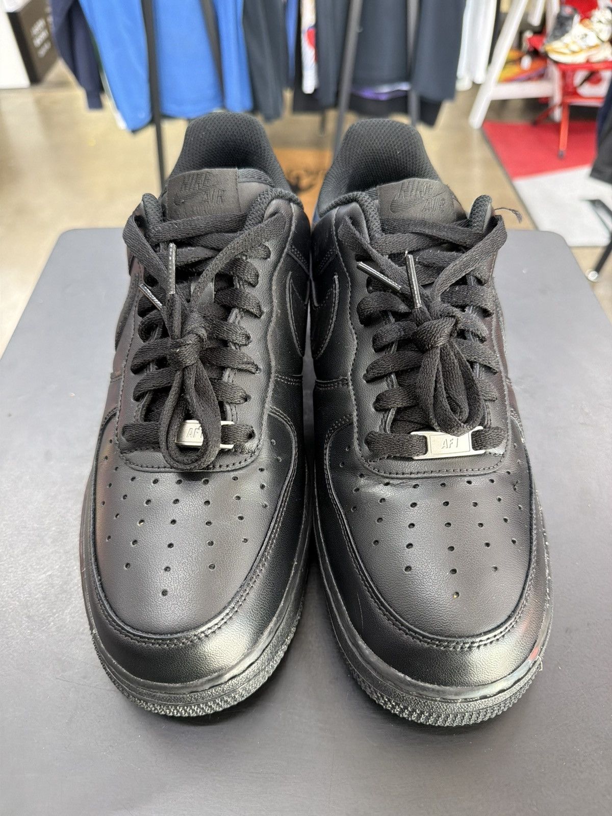 Nike Nike Air Force 1 Low Black Size 10 (2021) Size US 10 / EU 43 - 2 Thumbnail