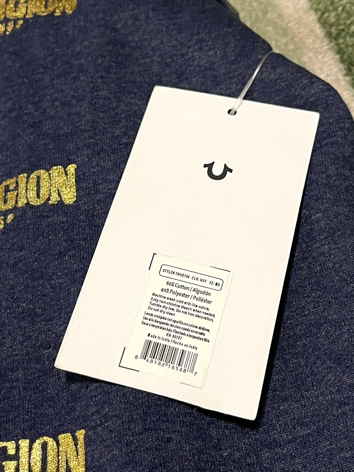 True Religion Y2K True Religion Buddha Fitted Hoodie Size US M / EU 48-50 / 2 - 4 Thumbnail