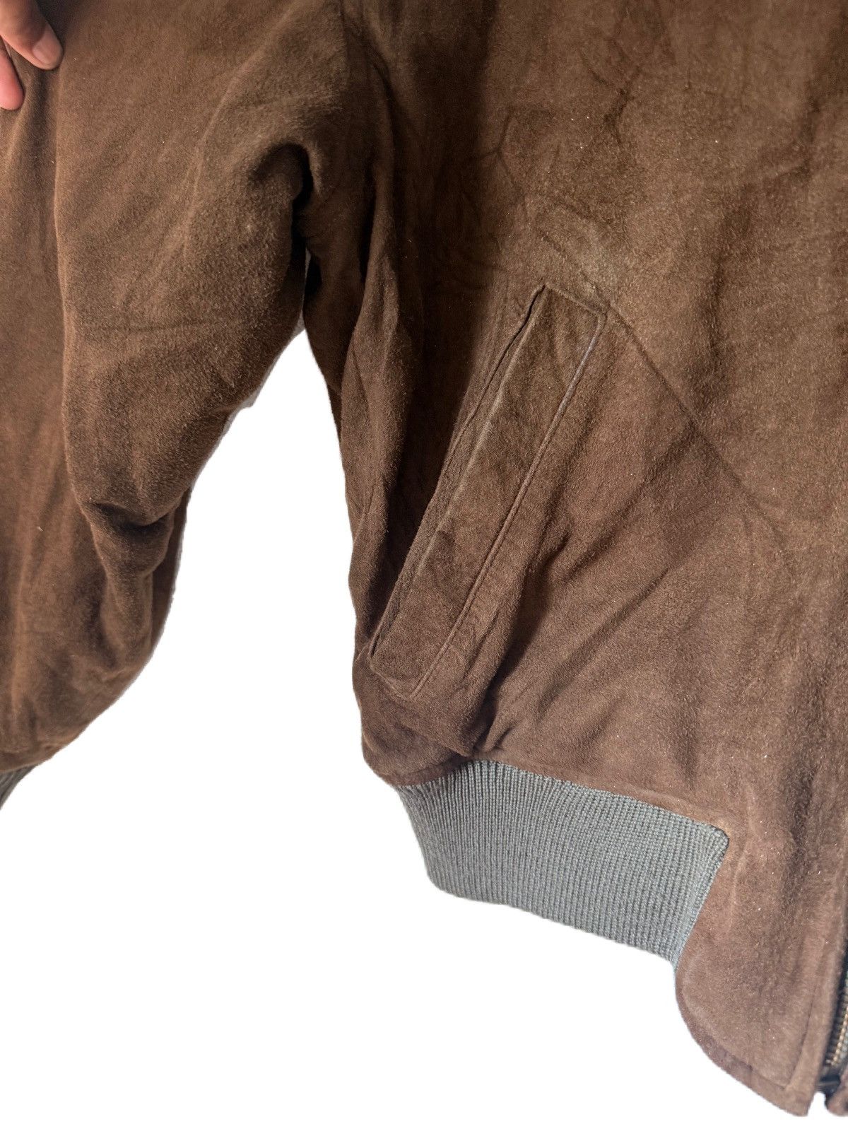Kadoya GENUINE DEER LEATHER BARBICHE JAPANESE BRAND MARRON INSIDE Size US M / EU 48-50 / 2 - 6 Thumbnail