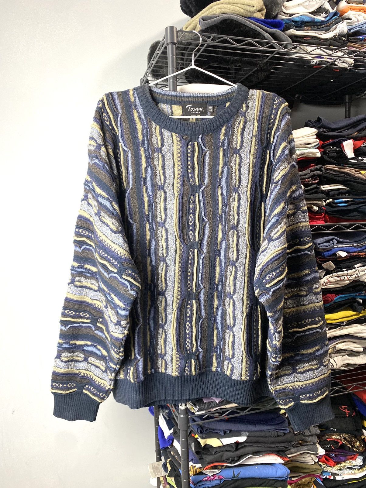 Coogi × Japanese Brand × Vintage Rare! Vintage Coogi Style Sweater 