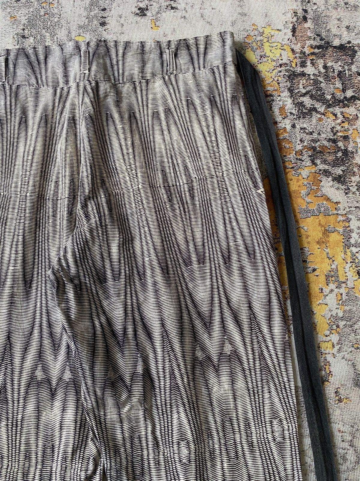 Japanese Brand Junko Koshino Artist Life Zebra Design Pant Size US 36 / EU 52 - 15 Thumbnail