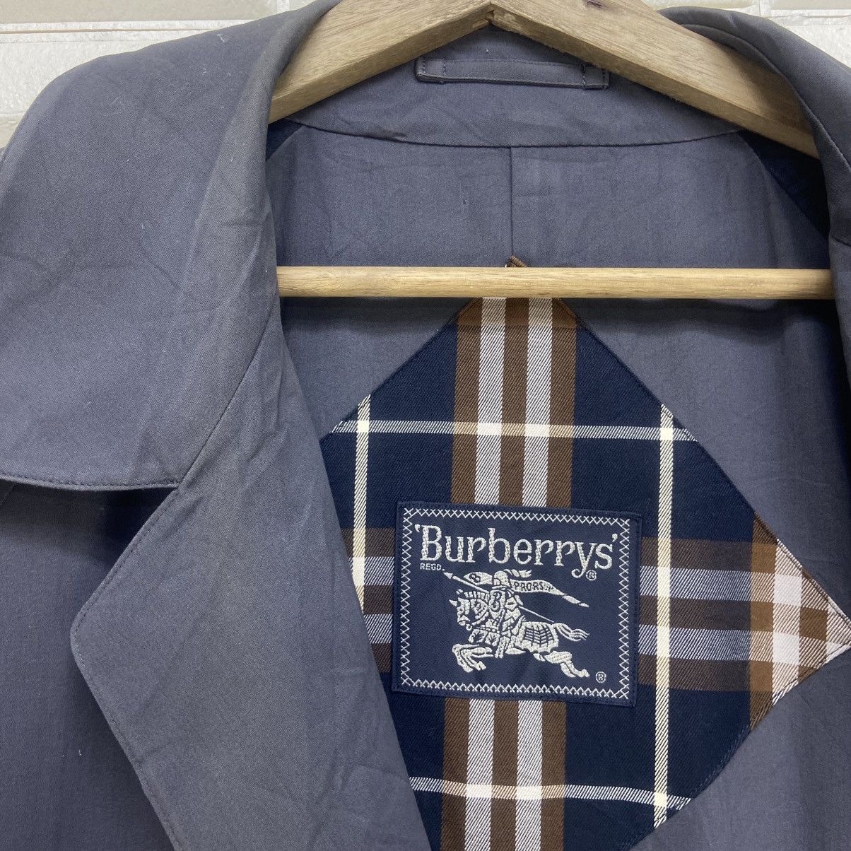 Burberry Prorsum Vintage Burberry’s Prorsum Nova Check Trench Coat Size US M / EU 48-50 / 2 - 17 Thumbnail