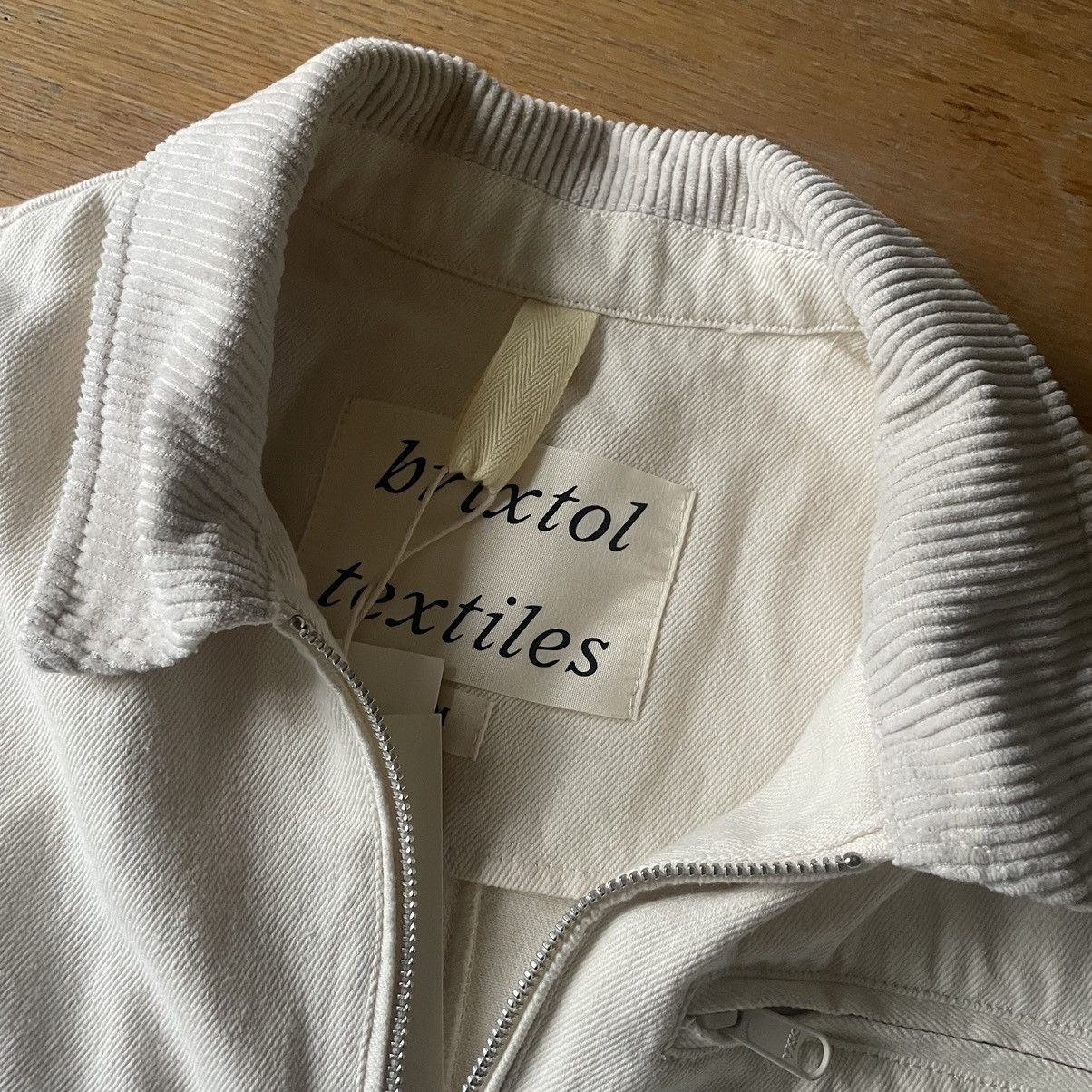 Brixtol × Stockholm Surfboard Club Carter jacket in Ecru (100% cotton) Size US M / EU 48-50 / 2 - 2 Thumbnail
