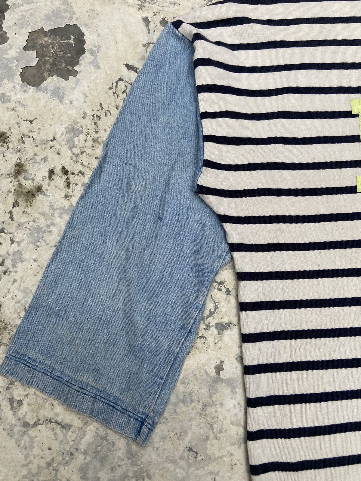 Beauty Beast × Hysteric Glamour × Japanese Brand 2000s reglan striped feeding tag long sleeve t-shirt Size M / US 6-8 / IT 42-44 - 5 Thumbnail