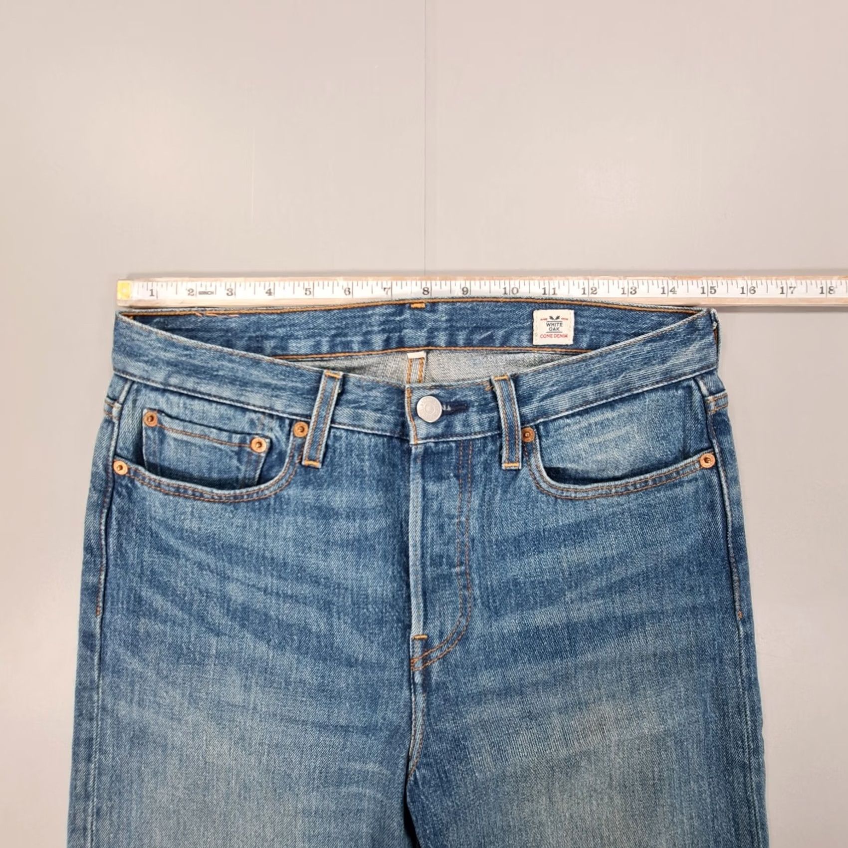 Levi's Levis Jeans Blue W28 L28 Denim Regular 5-Pocket Stretch Tapered Womens Size 28" / US 6 / IT 42 - 6 Thumbnail