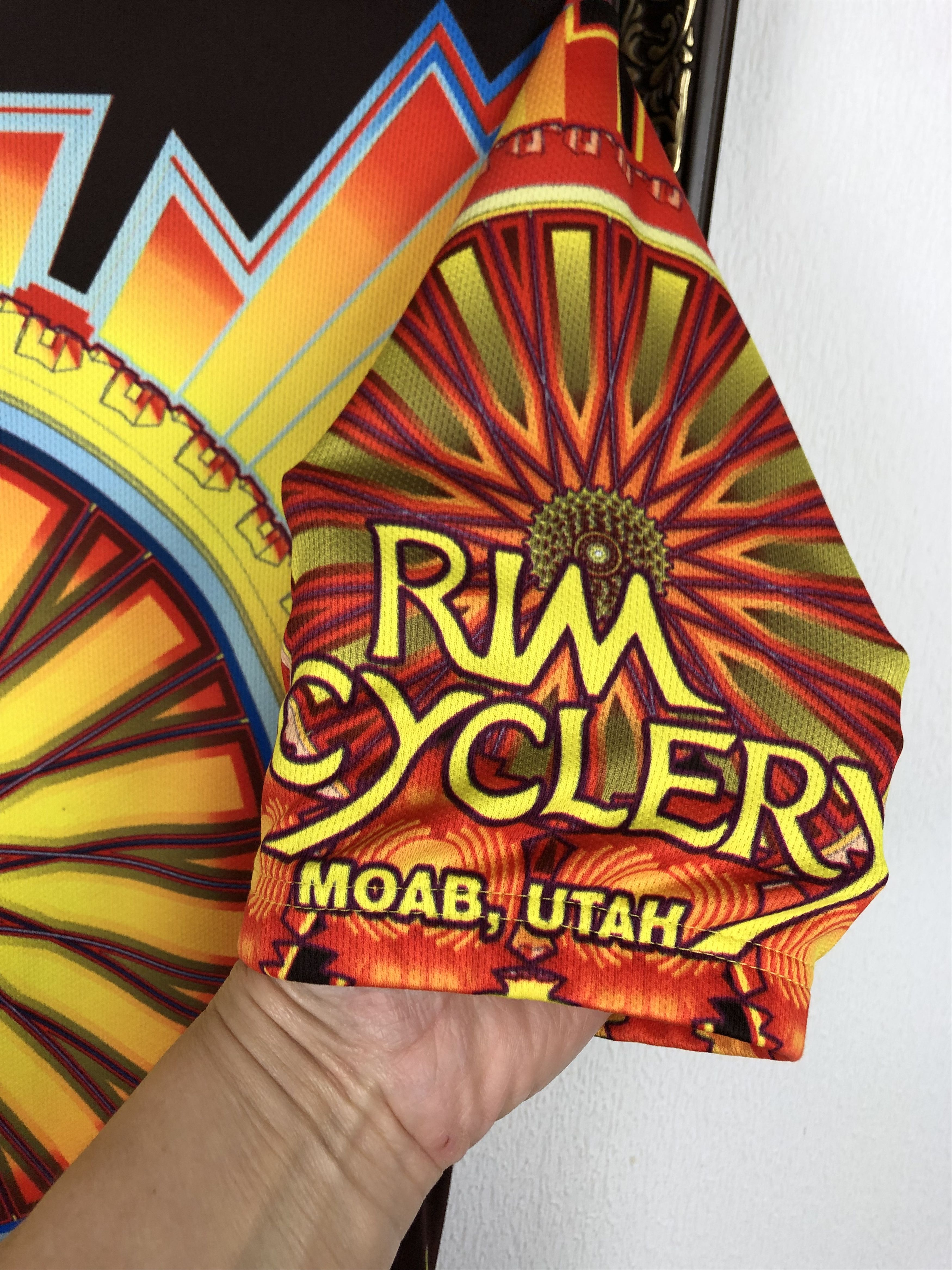 Vintage Primal Rim Cyclery MOAB UTAH Cycling Jersey Shirt Tee Size US M / EU 48-50 / 2 - 4 Thumbnail