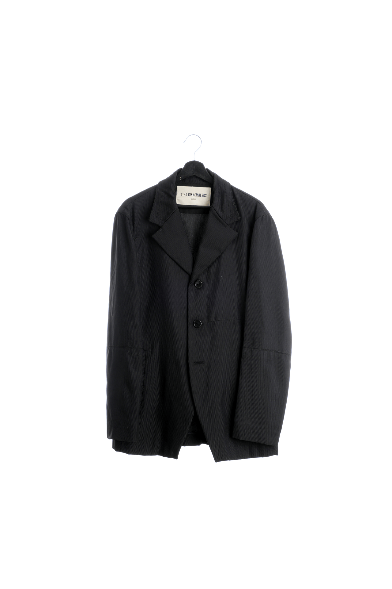 Dirk Bikkembergs Archive Nylon Resin 2B Blazer Jacket Size 40R - 1 Thumbnail