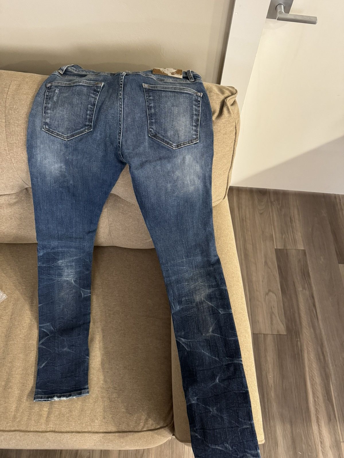 Ovadia & Sons Ovadia & Sons Denim jeans distressed/skinny size 29 Size US 29 - 9 Thumbnail
