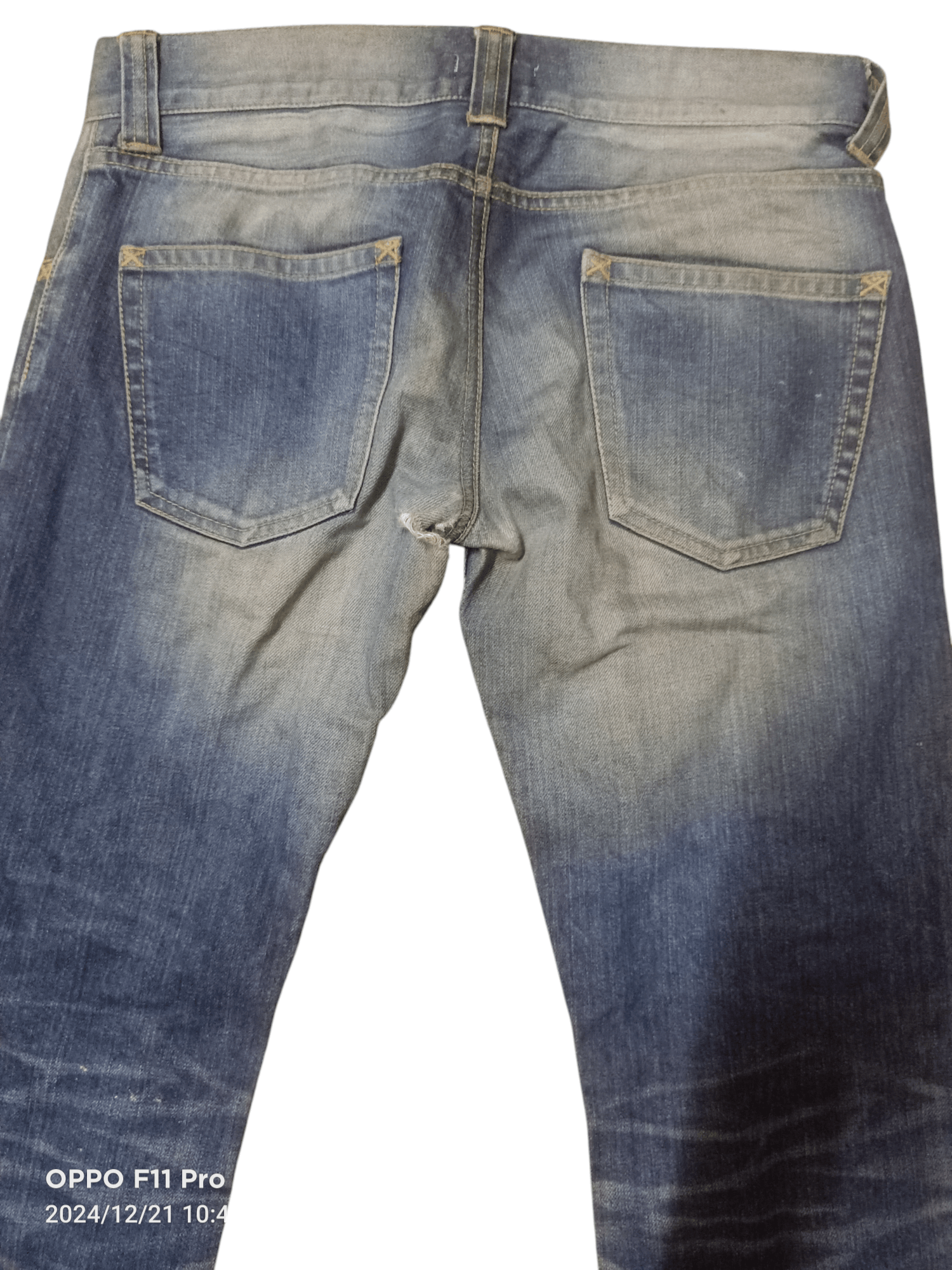 Designer × Japanese Brand 🔥Souk Denim Vintage distressdenim 🔥 Size US 32 / EU 48 - 3 Thumbnail