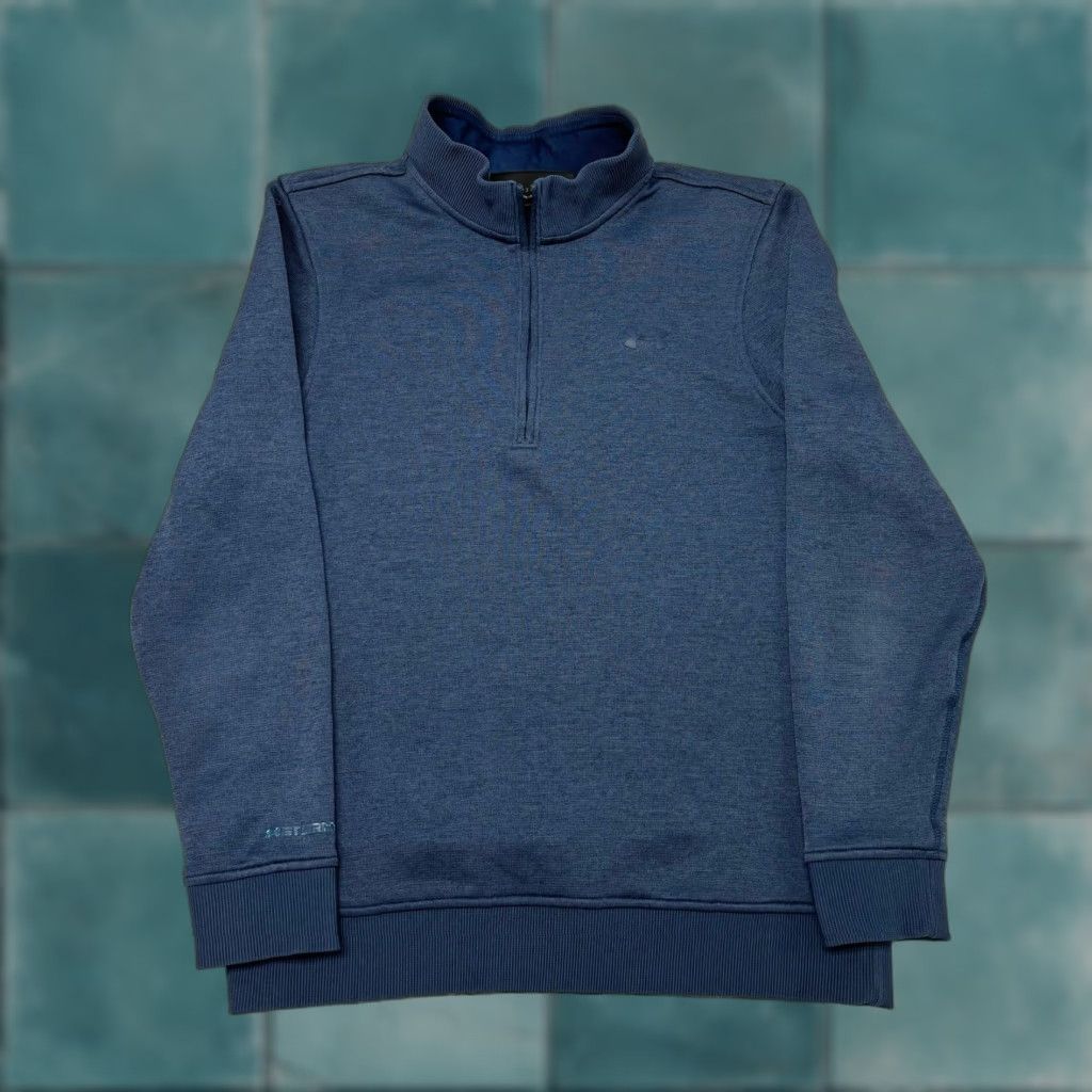 Under Armour VINTAGE Under Armour Storm Coldgear Blue Mens S Jacket Size US S / EU 44-46 / 1 - 1 Thumbnail