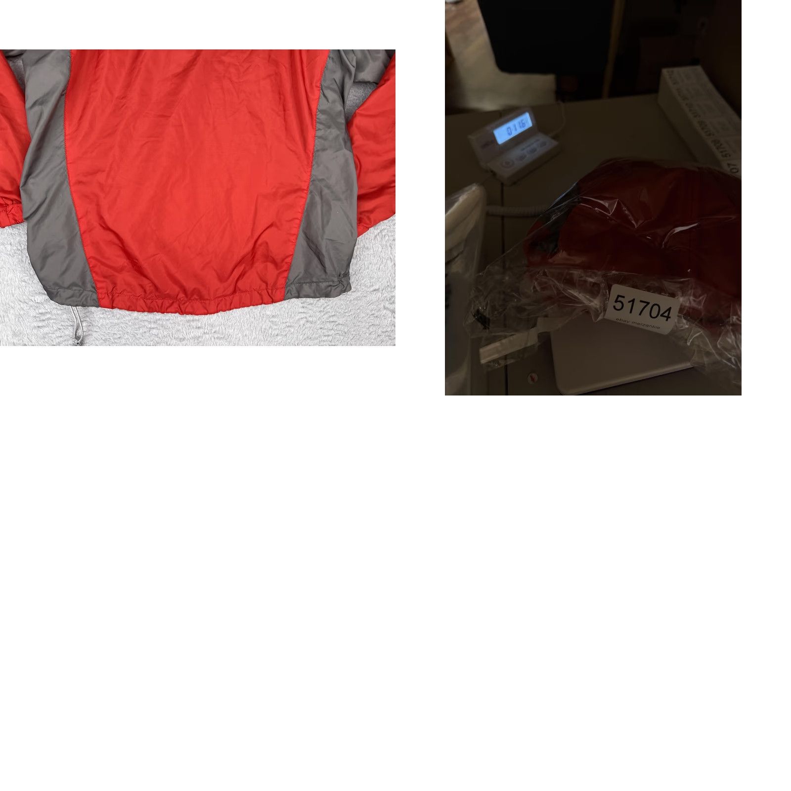 The North Face The North Face Jacket Women S Windbreaker Full Zip Lightweight Red Gray Stow Pocketed Logo Outdoor All Seasons Size S / US 4 / IT 40 - 10 Thumbnail