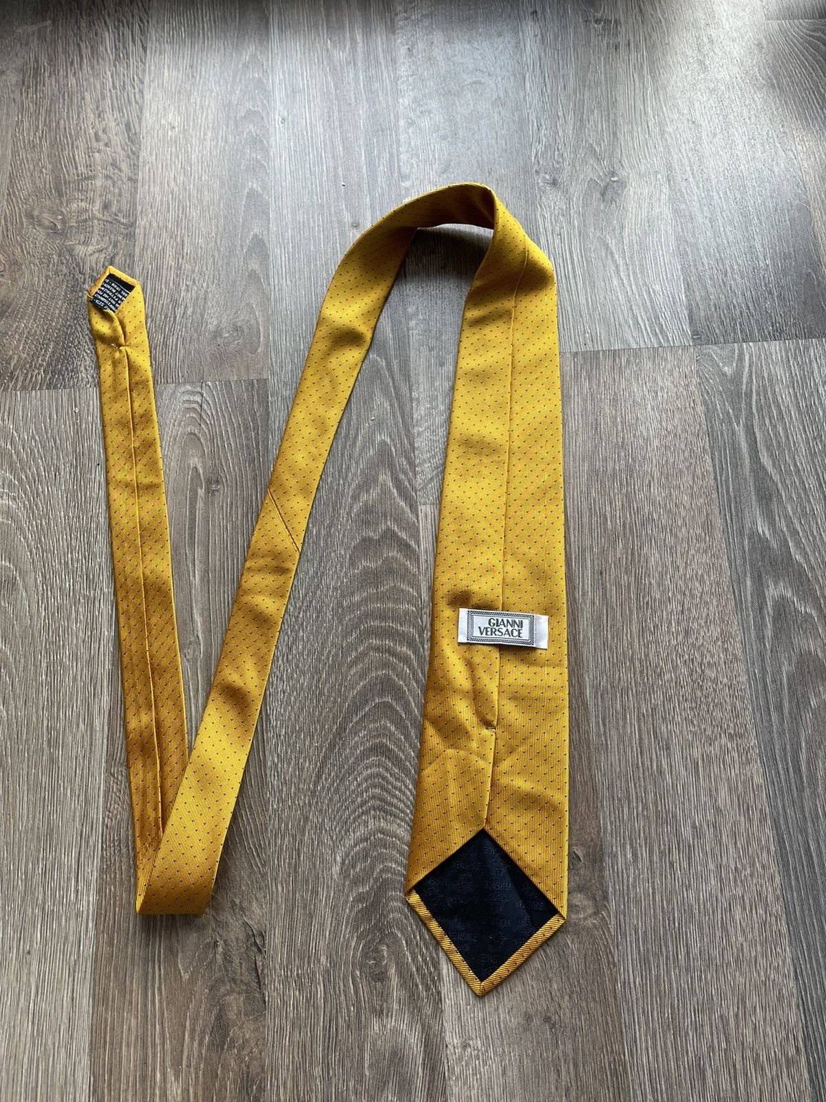 Versace Versace vintage tie 100% silk Size ONE SIZE - 4 Thumbnail