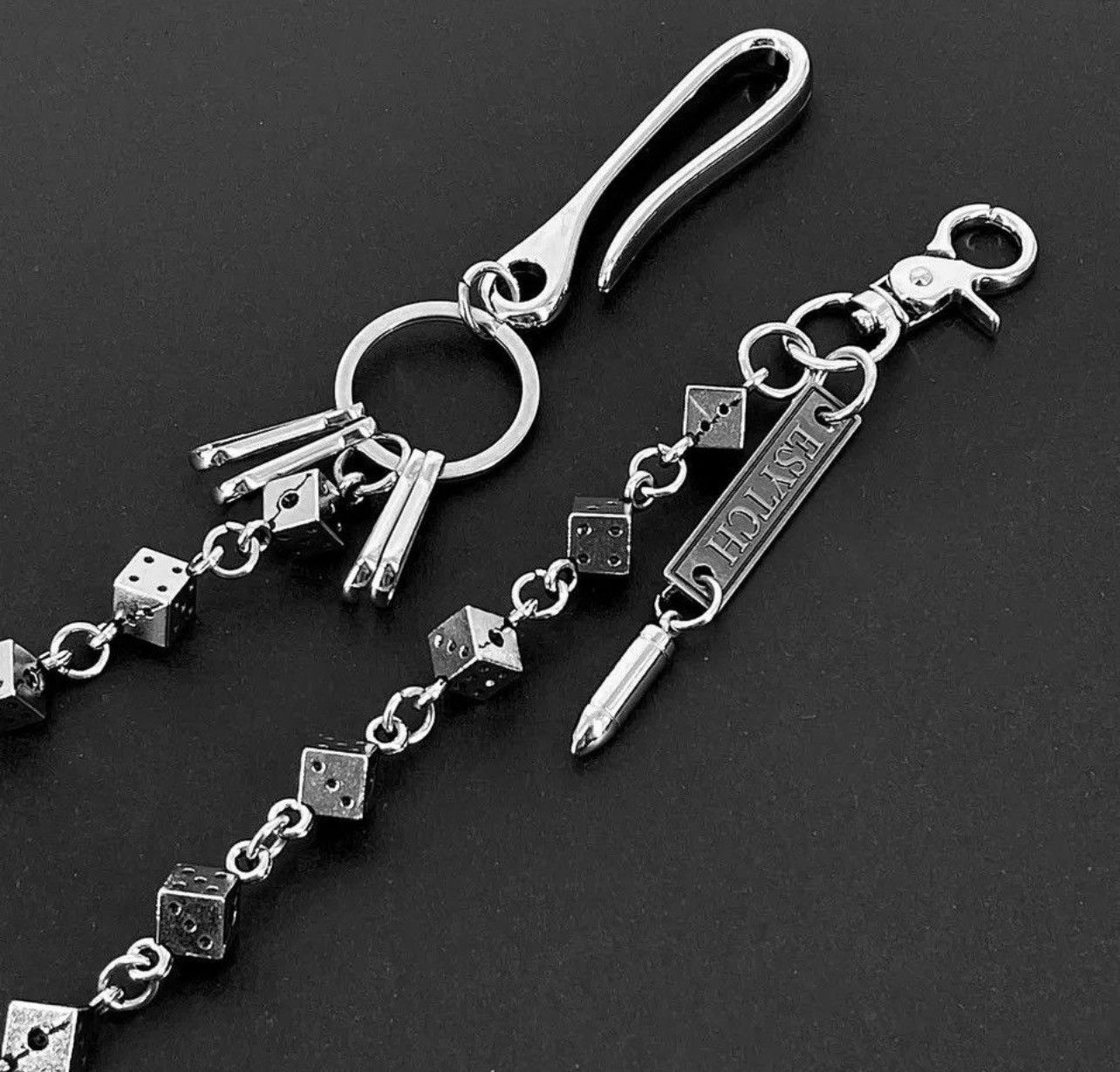 Jewelry Dancing Dice Wallet Chain Size ONE SIZE - 2 Thumbnail