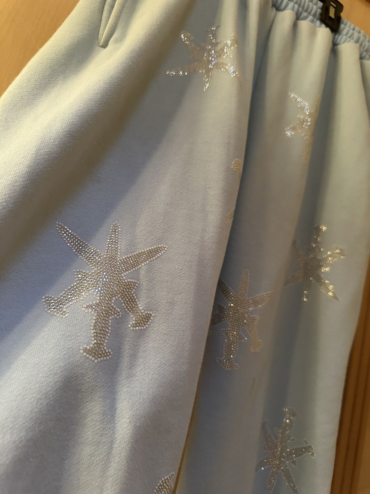 Unknown London Unknown London Blue Dagger Rhinestone Sweatpants Size US 29 - 11 Thumbnail