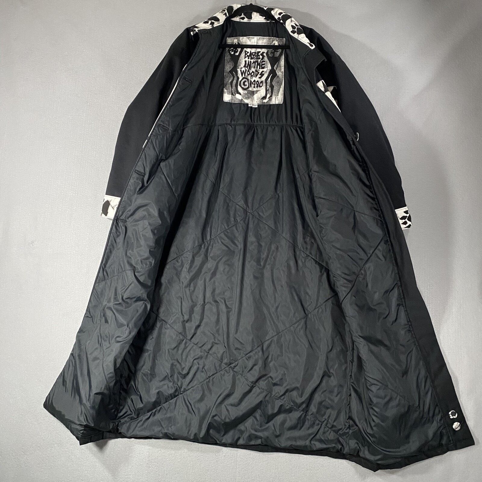 Other Vtg Wolf Wolves Babes In The Woods Trench Coat Jacket Large Size US L / EU 52-54 / 3 - 5 Thumbnail
