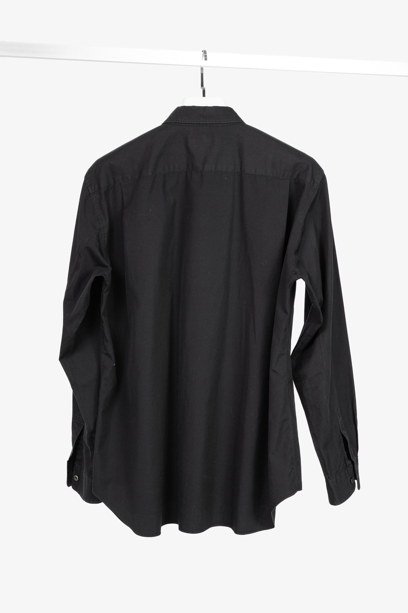 Comme des Garcons Homme Plus CDG Homme Plus Cotton-Poplin Gathered-Yoke Buttoned Shirt Size US L / EU 52-54 / 3 - 2 Thumbnail