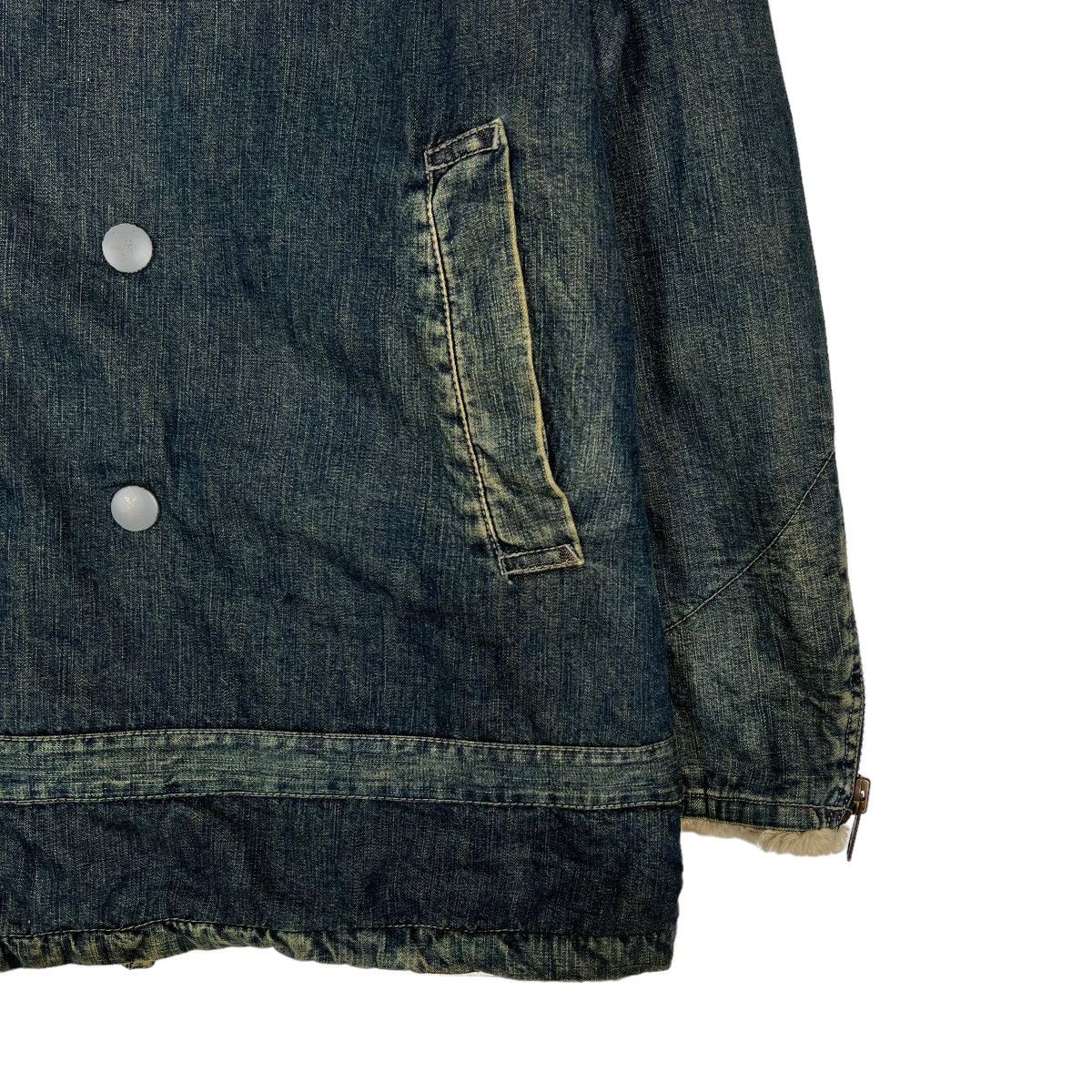 Johnbull 🔥 JOHN BULL DYED BROKEN DENIM JACKET Size US M / EU 48-50 / 2 - 7 Thumbnail