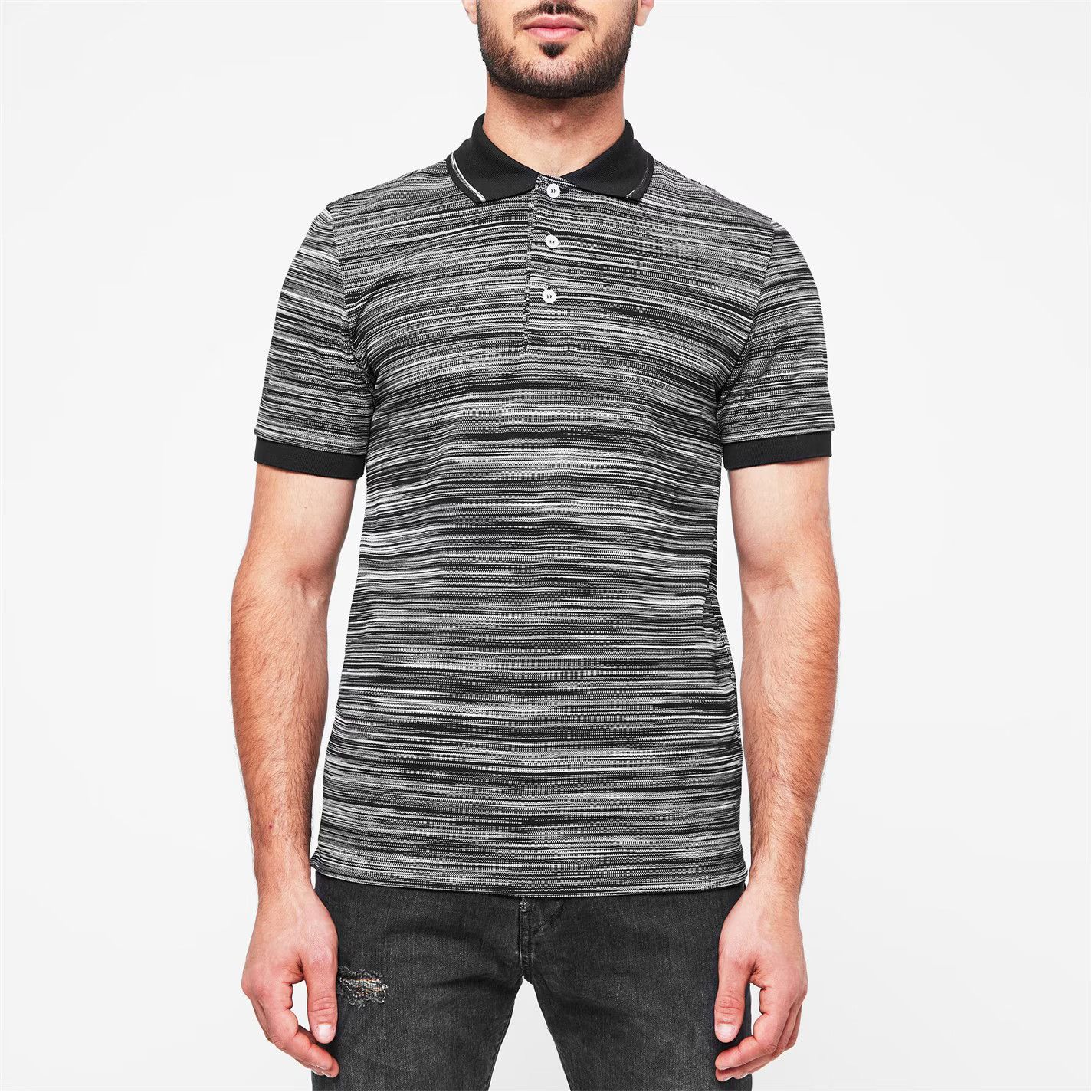Missoni o1g2r1mq0426 Short Sleeve Polo Shirt in Multicolor Size US L / EU 52-54 / 3 - 3 Thumbnail