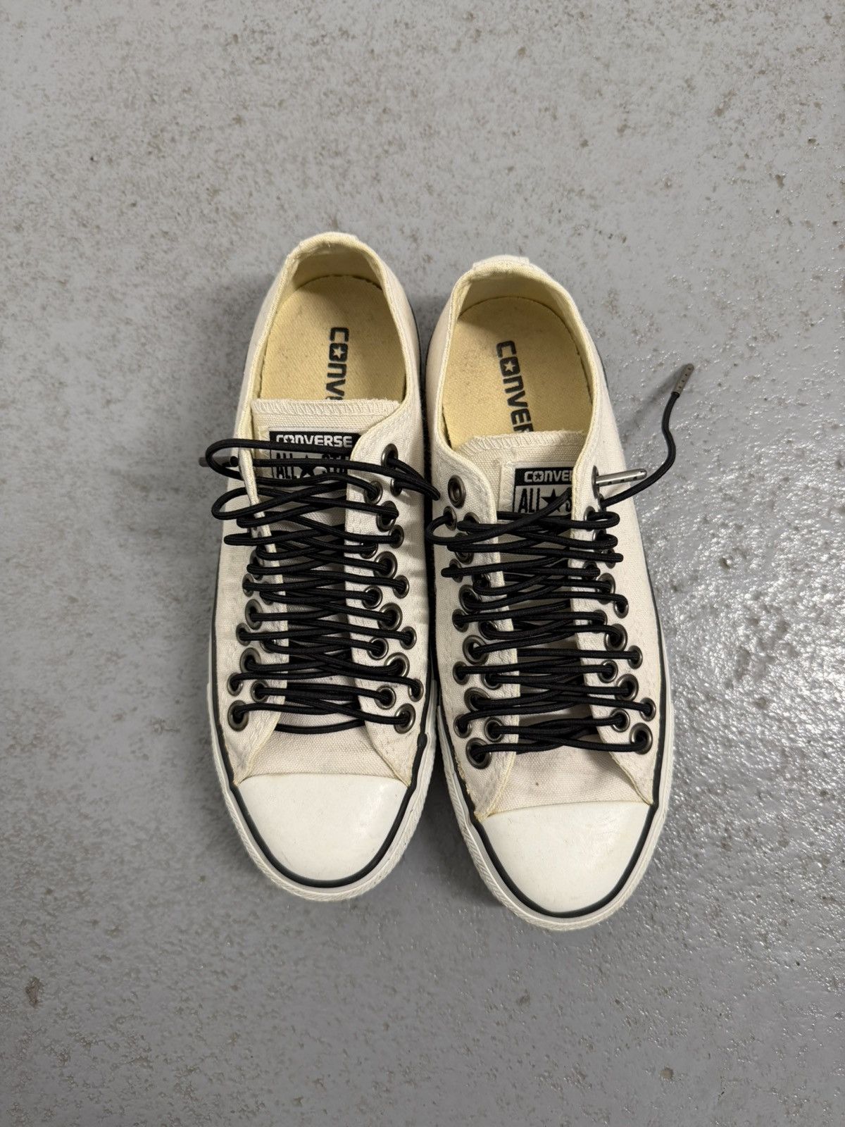 Converse John Varvatos x Converse Multi-Lace Sneakers Size US 7.5 / IT 37.5 - 2 Thumbnail