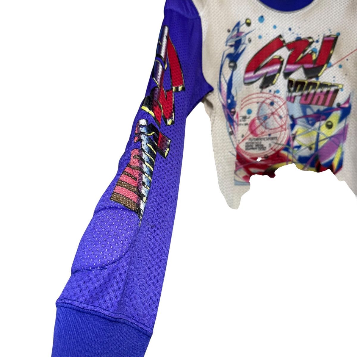 Gear for Sports Vintage 1990 GW Sport Futuristic Motorcross Riding Jersey Size US L / EU 52-54 / 3 - 5 Thumbnail