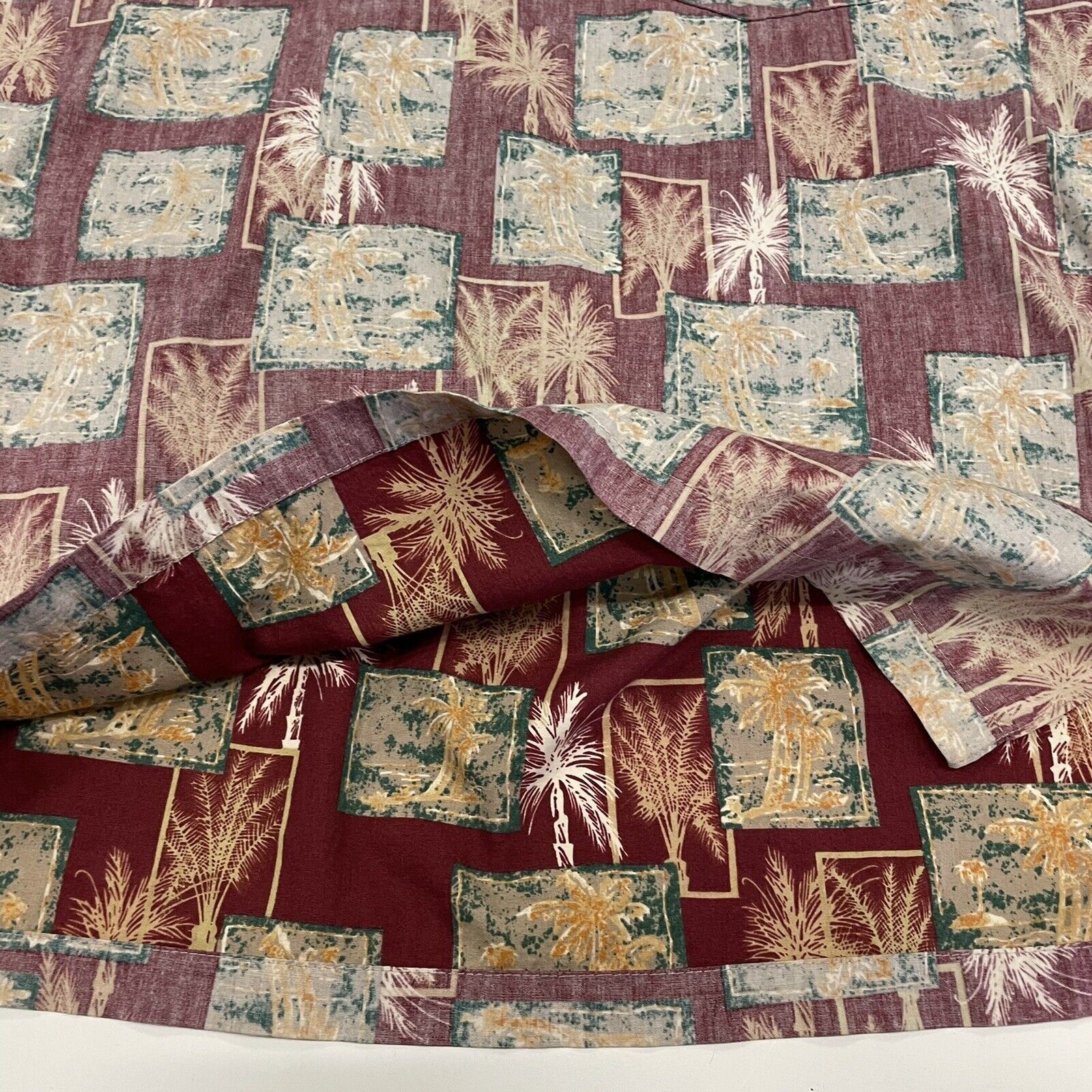 Other VTG Cooke Street Honolulu Reverse Print Hawaiian Palm Shirt Size US L / EU 52-54 / 3 - 2 Thumbnail