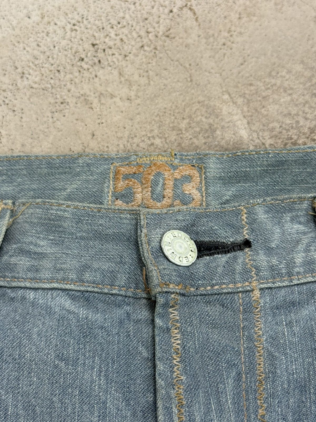 Edwin Miss 503 Edwin Light Washed Flare Unisex Denim Pants Size 30" / US 8 / IT 44 - 9 Thumbnail