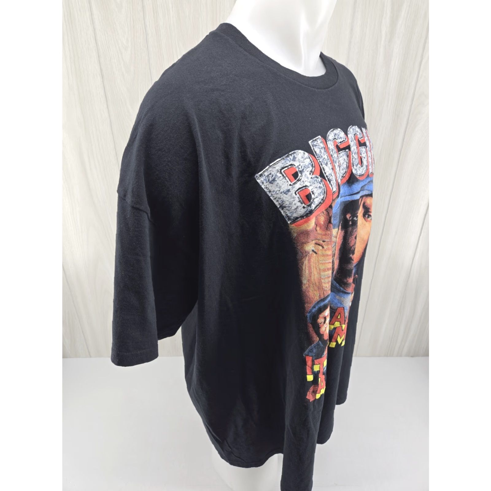 Vintage VINTAGE Notorious 3XL Black Biggie Smalls Shirt It Was All A Dream Hip Hop 90s Tee Mens Size US XXL / EU 58 / 5 - 7 Thumbnail