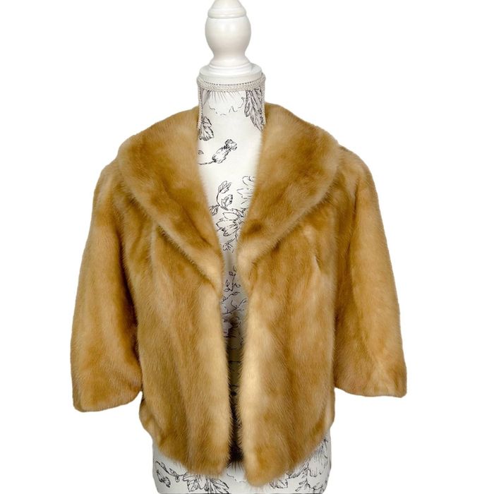 King Vintage King Fur Memphis Emba Pastel Natural Brown Mink Fur Grailed