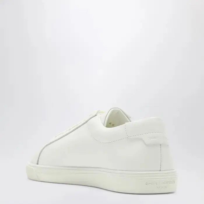 Saint Laurent Paris oc11z1125 Andy Sneakers in Leather in White Size US 4.5 / IT 34.5 - 5 Thumbnail