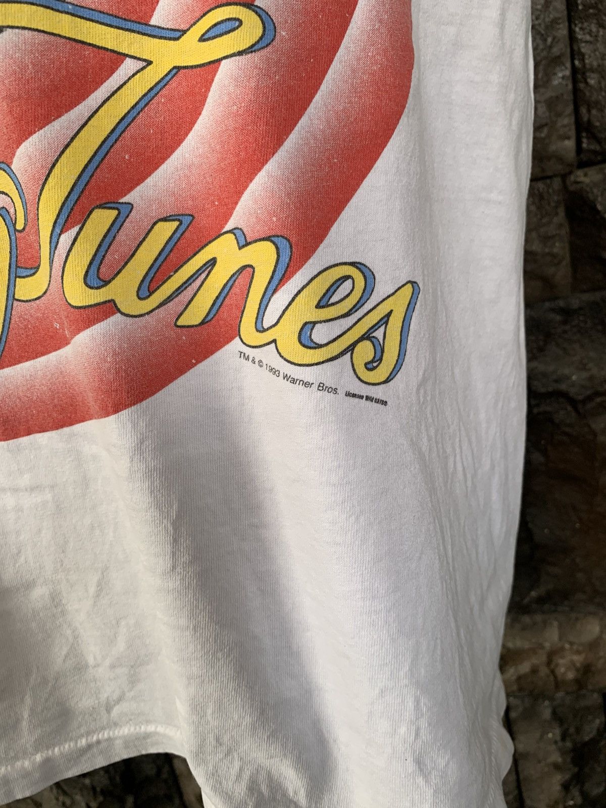 Warner Bros Vintage 90s Looney Tunes Mirror Print Warner Bros T shirt Size US XL / EU 56 / 4 - 3 Thumbnail