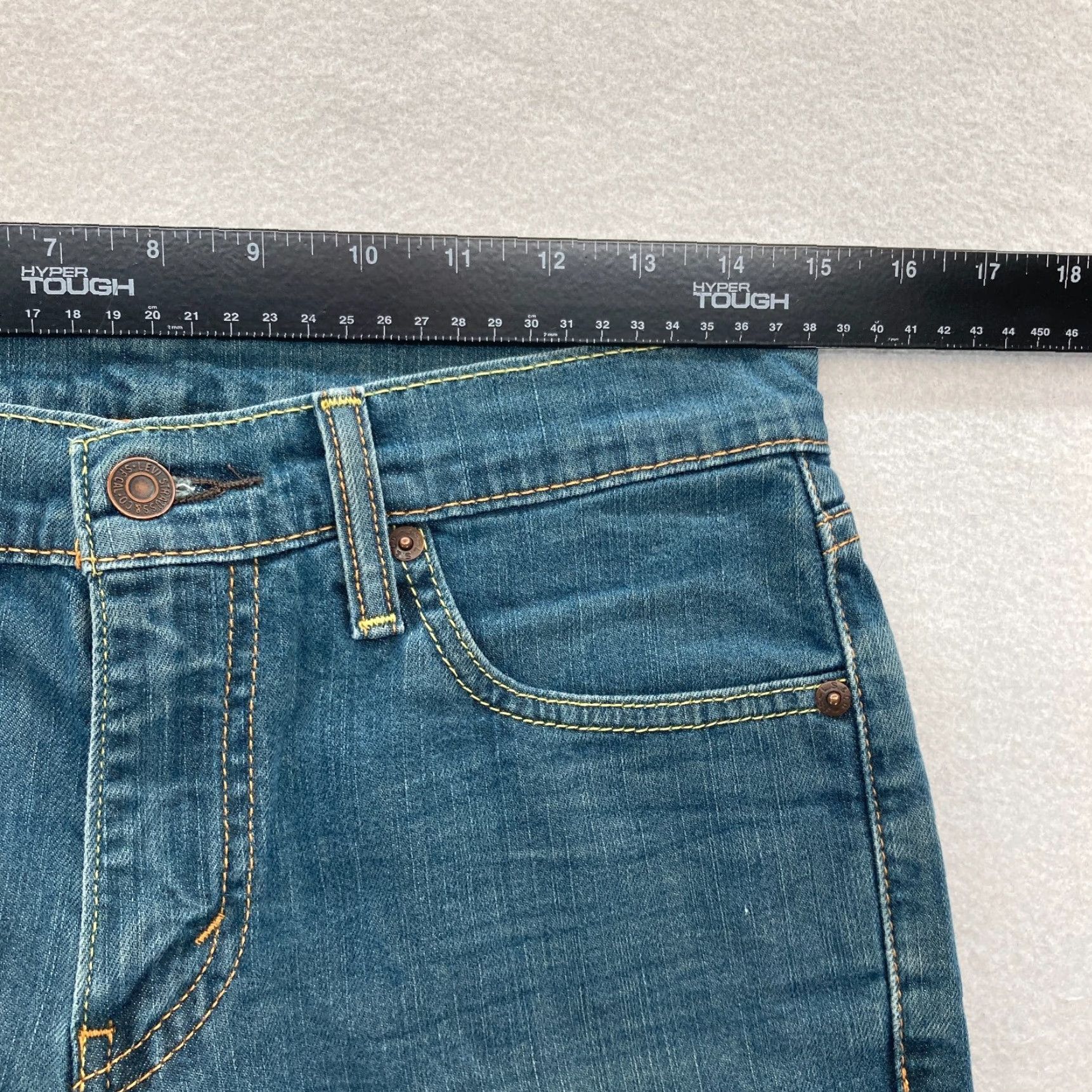 Levi's Levi's 511 Jeans Mens 29x30 Slim Straight Leg Blue Stretch Denim Mid Rise Casual Size US 29 - 7 Thumbnail