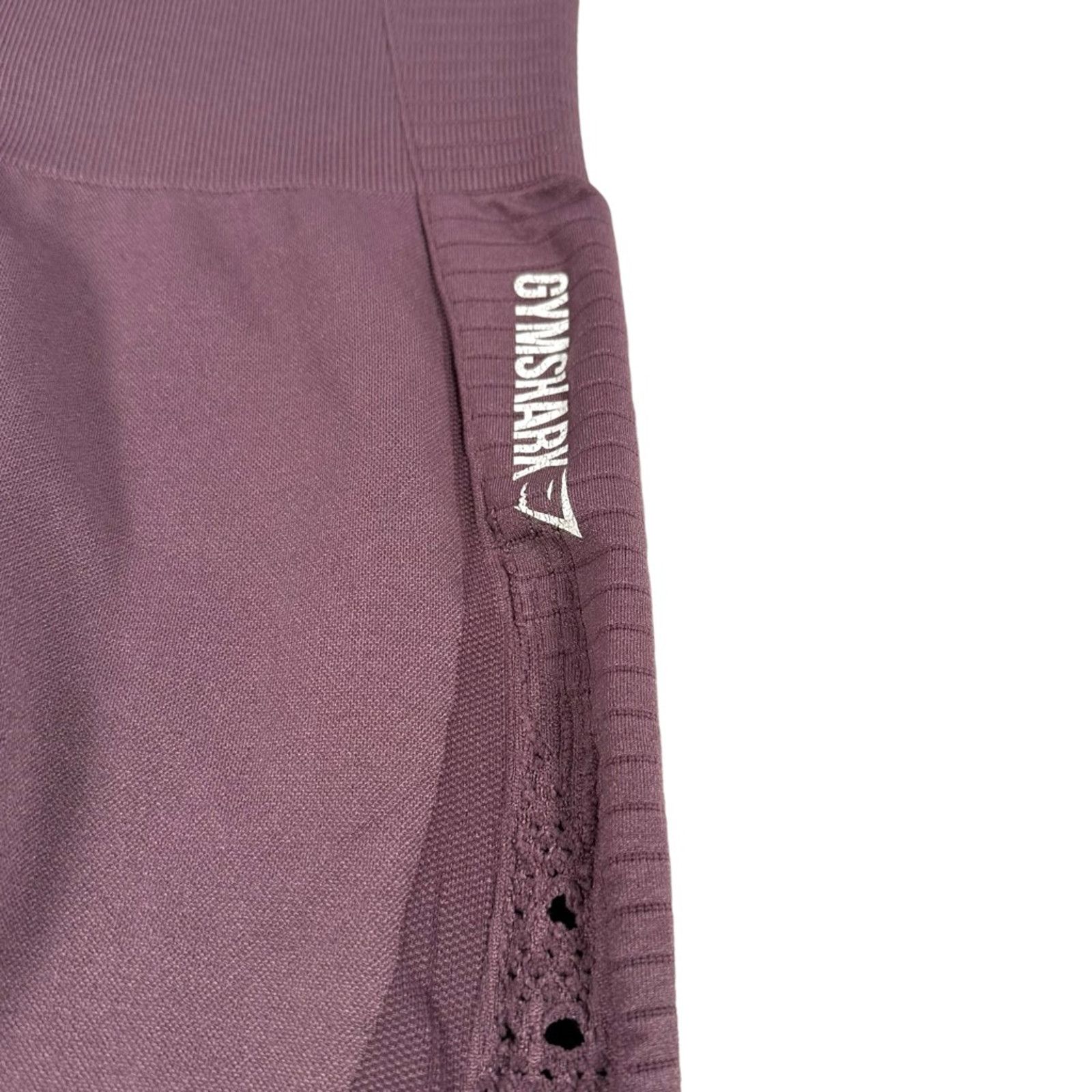 Gymshark Gymshark Compression Pants Purple Stretch Cutout Leggings S Size 27" / US 4 / IT 40 - 6 Thumbnail