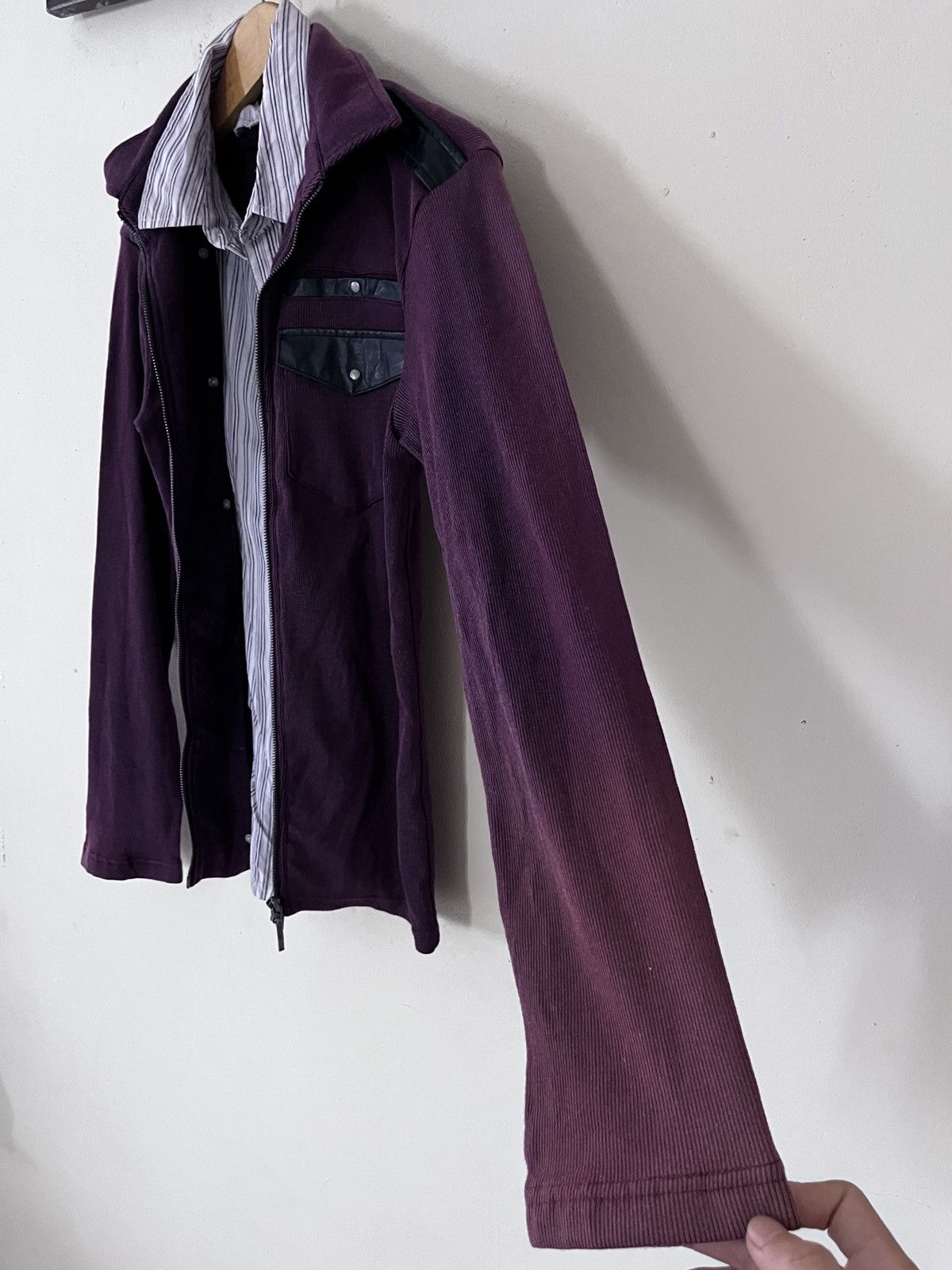 Japanese Brand GRUNGE FINAL BASIC DOUBLE LAYER LEATHER Size US M / EU 48-50 / 2 - 4 Thumbnail
