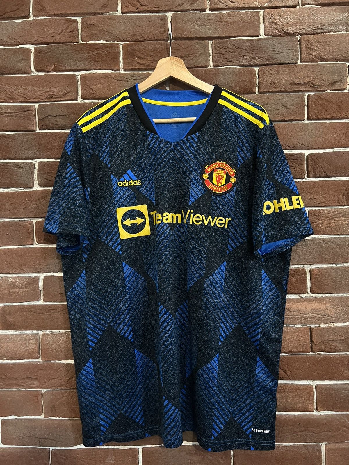 Rare Manchester United #7 Ronaldo Adidas Football Jersey Hyp