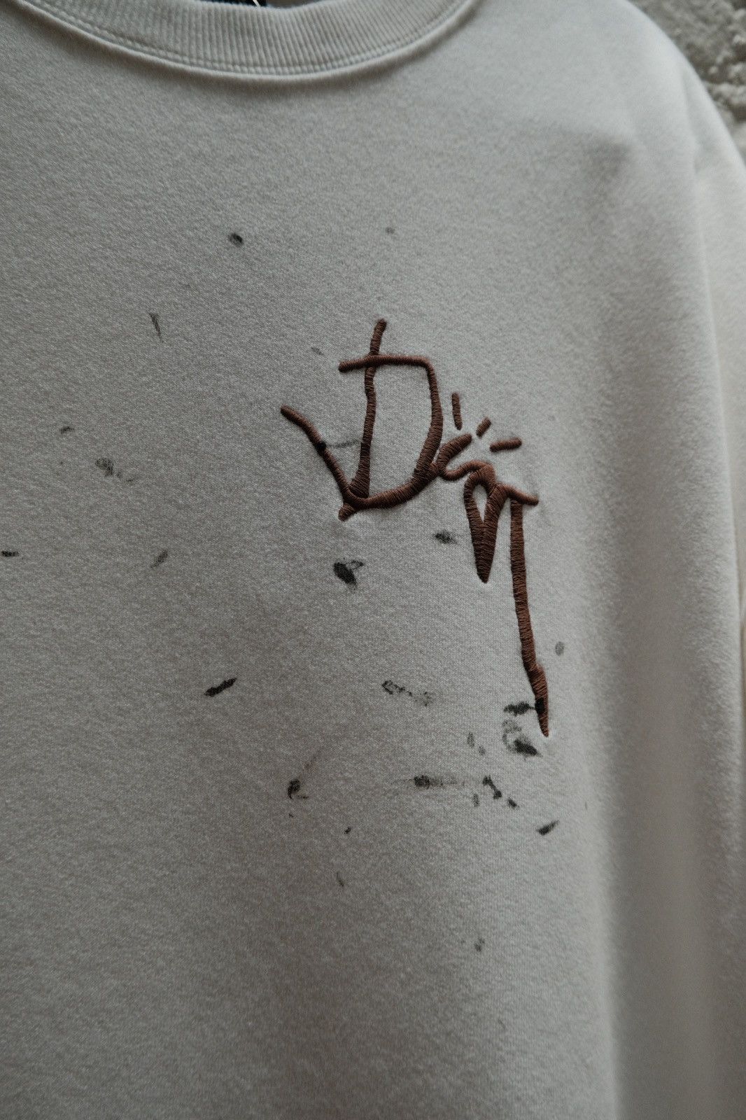 Dior × Travis Scott SS22 Cactus Jack White Paint Splatter Sweatshirt Size US XXL / EU 58 / 5 - 2 Thumbnail