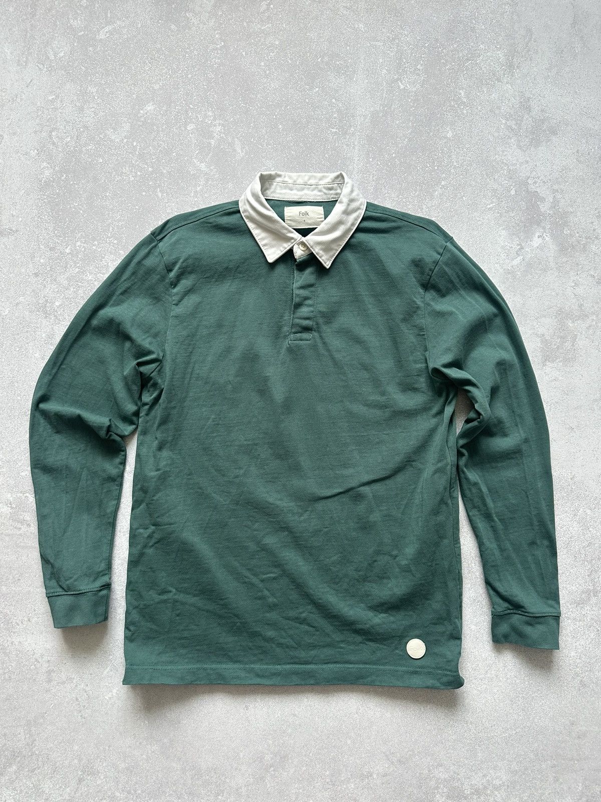Folk long sleeve t-shirt men Folk 4 size L color Green Size US L / EU 52-54 / 3 - 1 Thumbnail