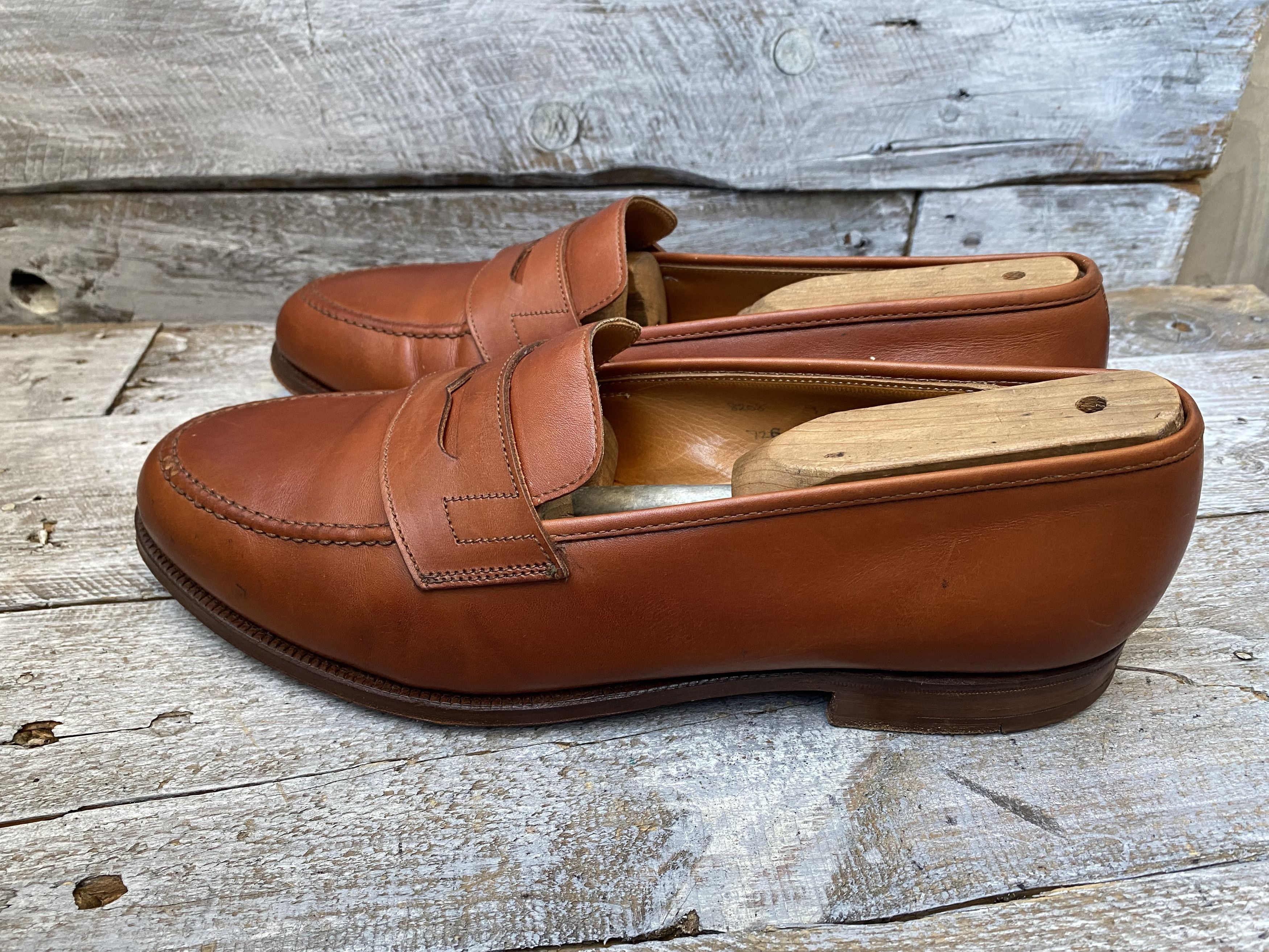 Crockett & Jones Crockett and jones brown penny loafers Uk 9G Size US 10 / EU 43 - 5 Thumbnail