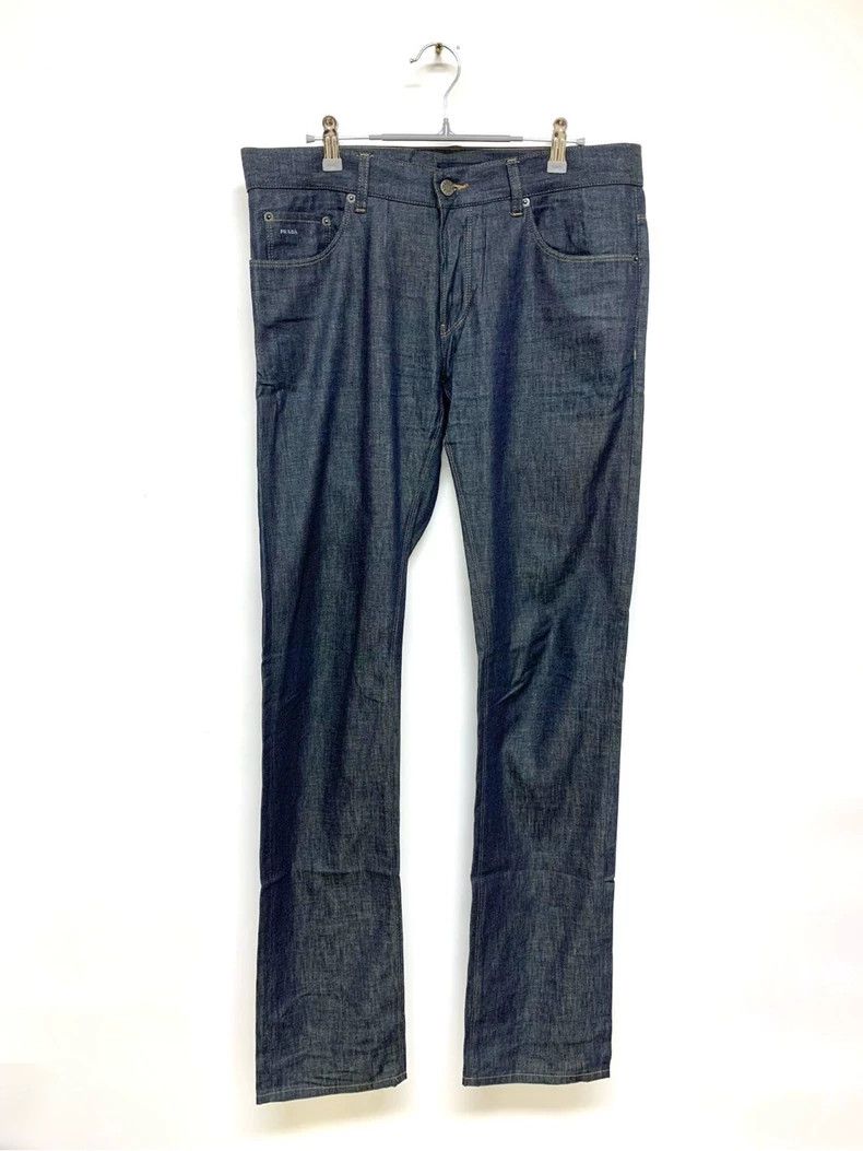 Prada Prada Casual denim trousers 2501-Nextarrow Size US 32 / EU 48 - 1 Thumbnail